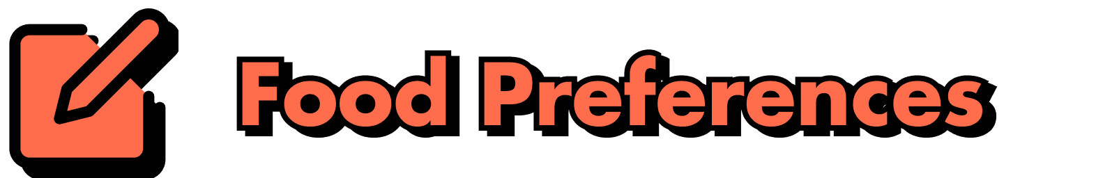 Food Preferences icon hover