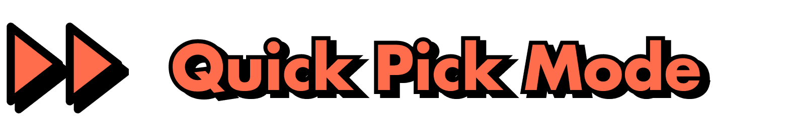 Quick Pick Mode icon hover