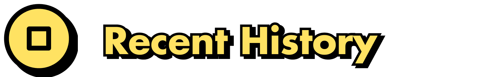 Recent History icon active